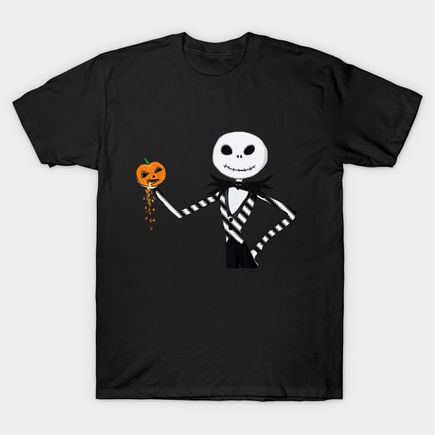 Jack Halloween T-Shirt by veryoucha